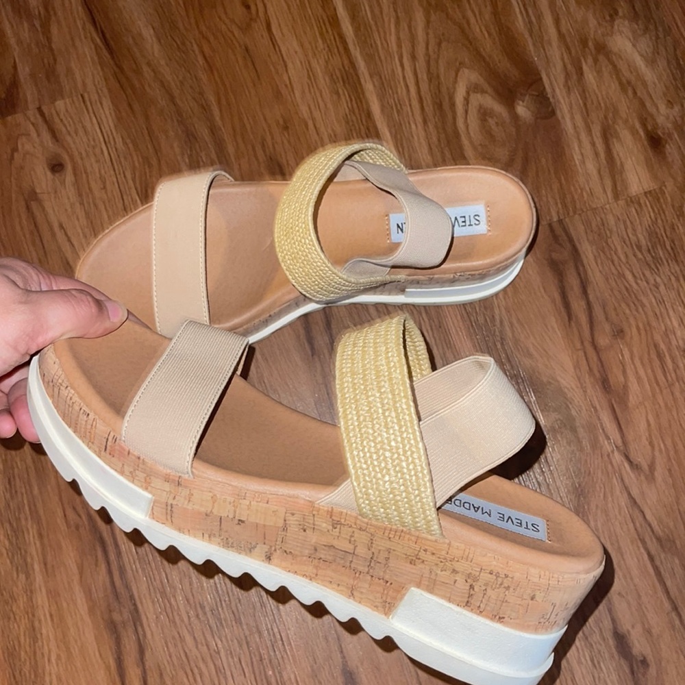 Steve Madden wedge sandals